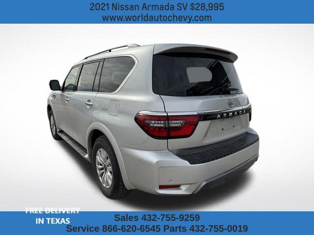 used 2021 Nissan Armada car, priced at $28,995