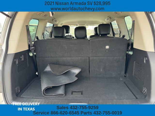 used 2021 Nissan Armada car, priced at $28,995