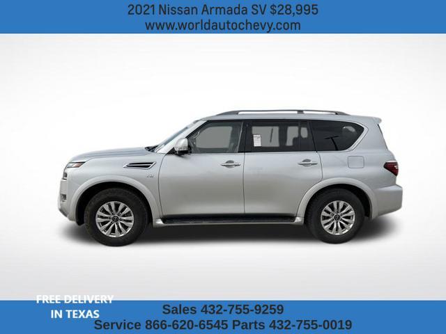 used 2021 Nissan Armada car, priced at $28,995