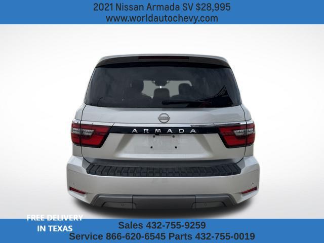 used 2021 Nissan Armada car, priced at $28,995