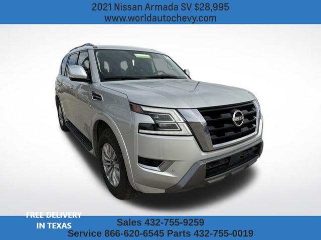 used 2021 Nissan Armada car, priced at $28,995