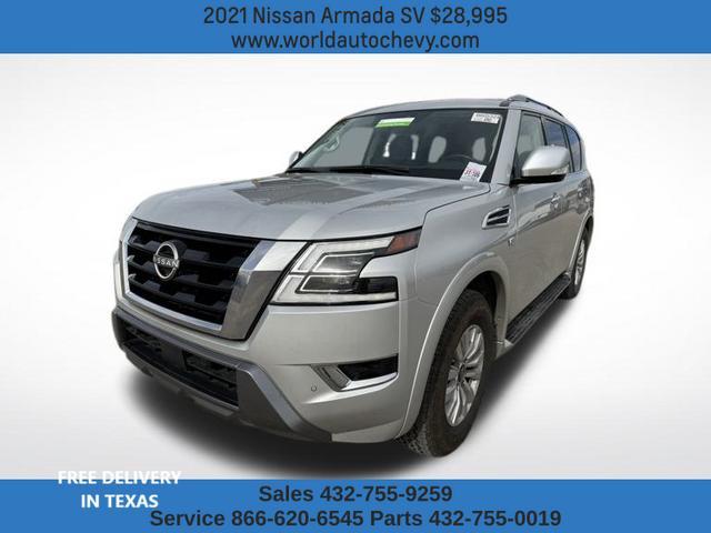 used 2021 Nissan Armada car, priced at $28,995