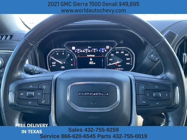 used 2021 GMC Sierra 1500 car, priced at $49,895