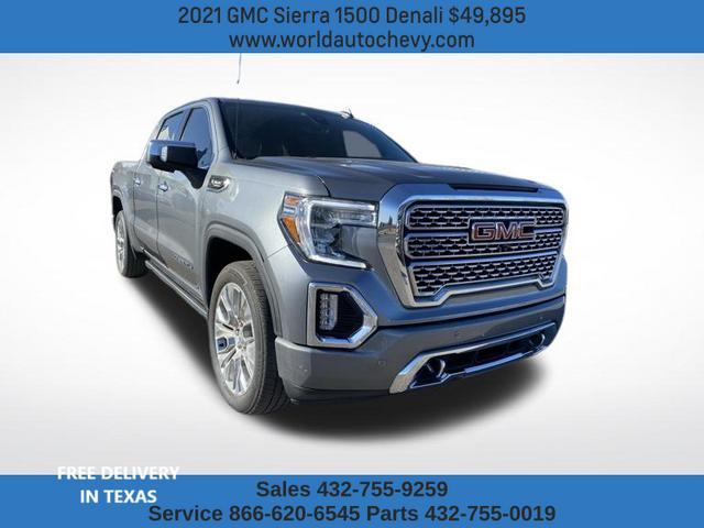 used 2021 GMC Sierra 1500 car, priced at $49,895