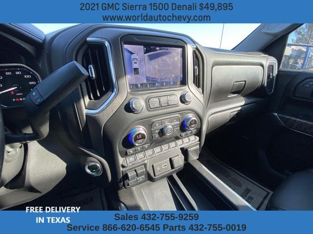 used 2021 GMC Sierra 1500 car, priced at $49,895