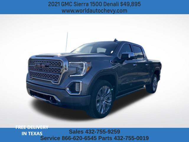 used 2021 GMC Sierra 1500 car, priced at $49,895