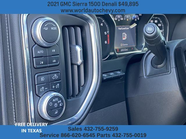 used 2021 GMC Sierra 1500 car, priced at $49,895