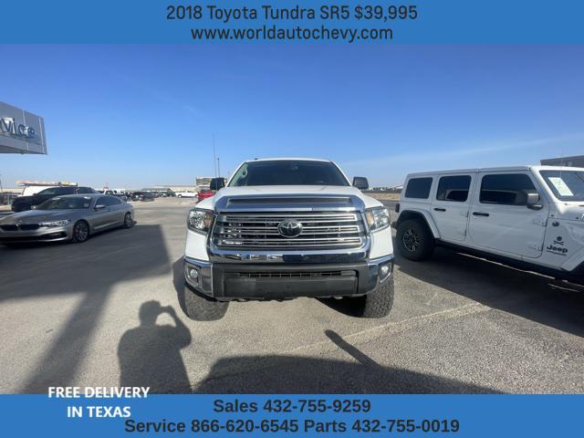 used 2018 Toyota Tundra car, priced at $39,995