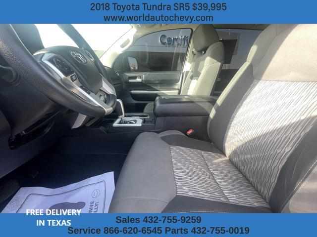 used 2018 Toyota Tundra car, priced at $39,995