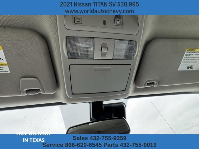 used 2021 Nissan Titan car, priced at $30,995