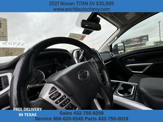 used 2021 Nissan Titan car, priced at $30,995