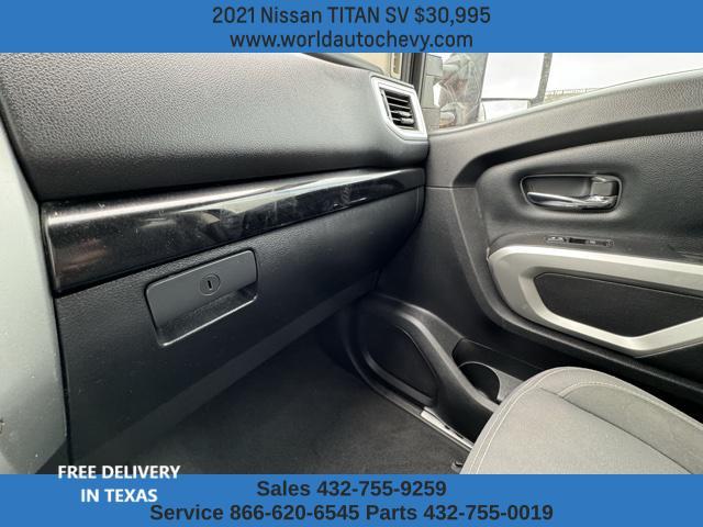 used 2021 Nissan Titan car, priced at $30,995