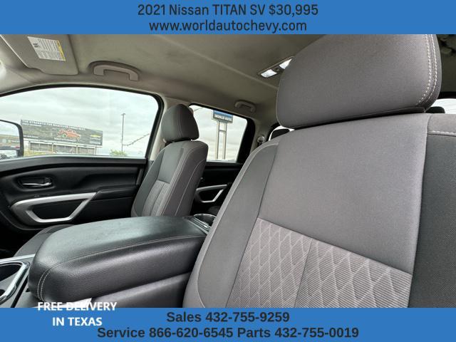 used 2021 Nissan Titan car, priced at $30,995