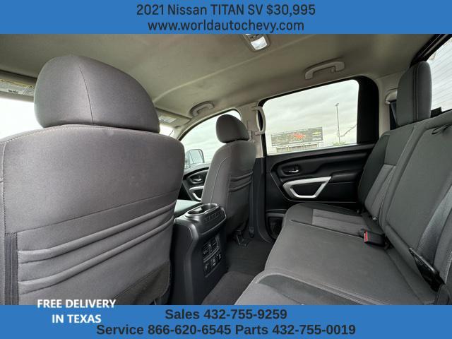 used 2021 Nissan Titan car, priced at $30,995