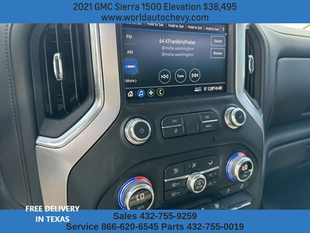 used 2021 GMC Sierra 1500 car, priced at $38,495