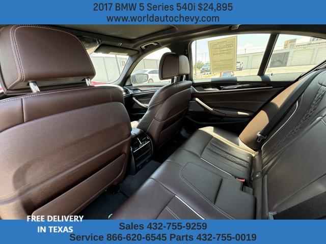 used 2017 BMW 540 car, priced at $24,895