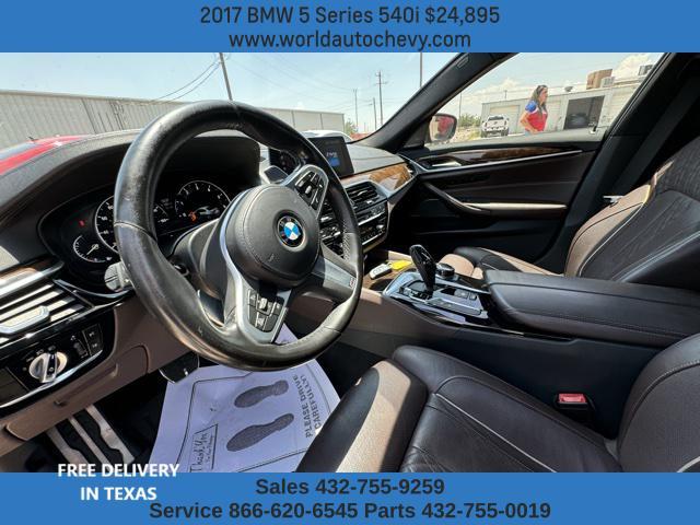 used 2017 BMW 540 car, priced at $24,895