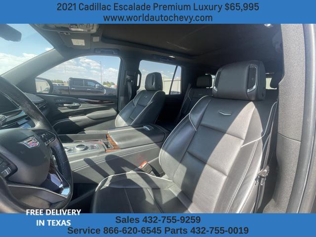 used 2021 Cadillac Escalade car, priced at $65,995