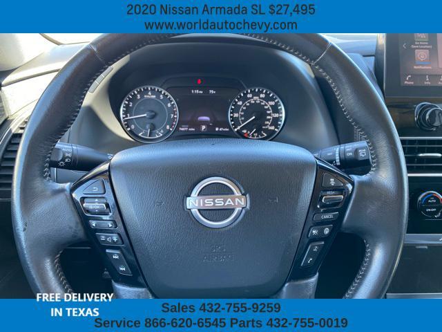 used 2020 Nissan Armada car, priced at $27,495