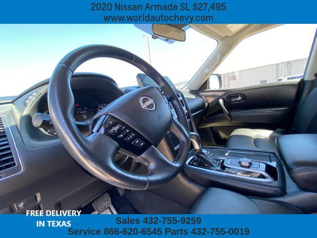 used 2020 Nissan Armada car, priced at $27,495