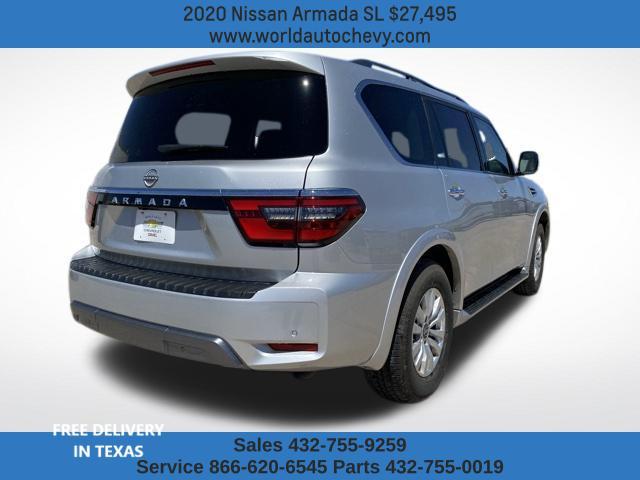 used 2020 Nissan Armada car, priced at $27,495