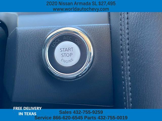 used 2020 Nissan Armada car, priced at $27,495