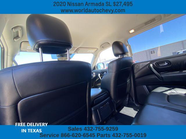 used 2020 Nissan Armada car, priced at $27,495