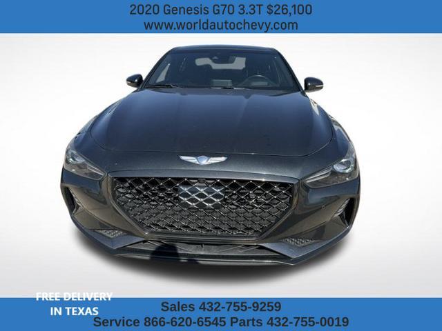 used 2020 Genesis G70 car, priced at $26,100