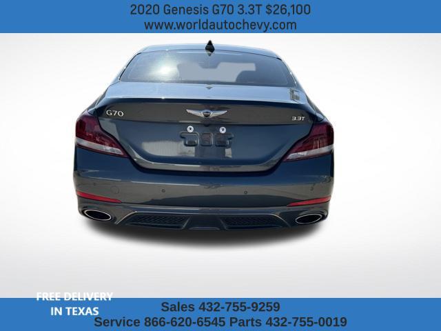 used 2020 Genesis G70 car, priced at $26,100