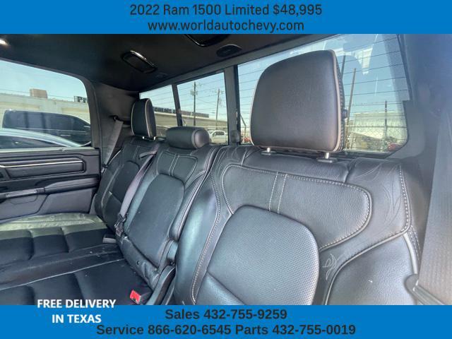 used 2022 Ram 1500 car, priced at $48,995