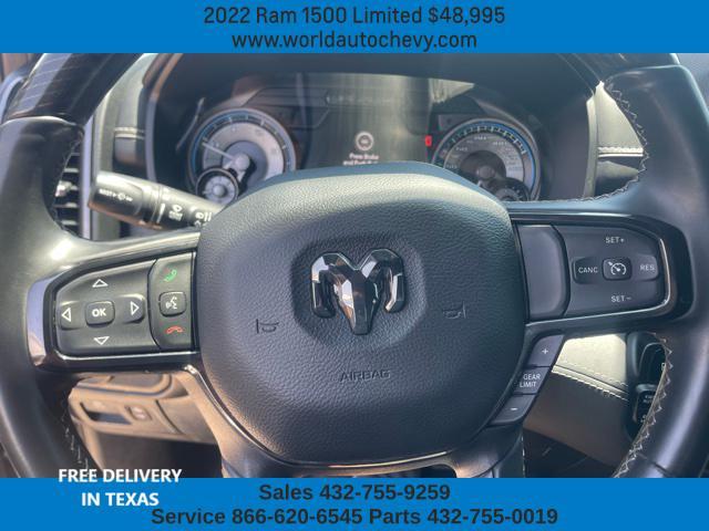 used 2022 Ram 1500 car, priced at $48,995