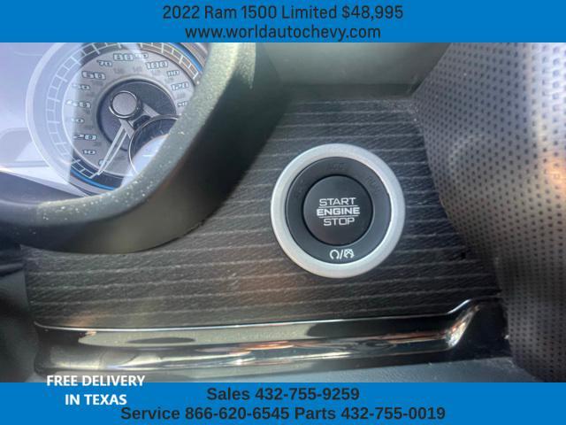 used 2022 Ram 1500 car, priced at $48,995