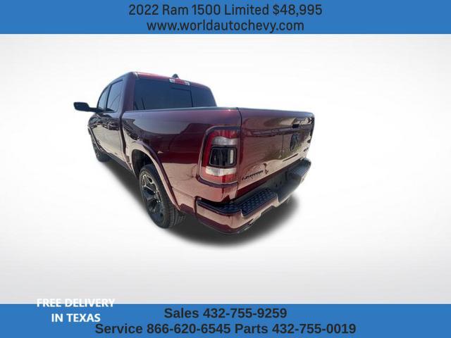 used 2022 Ram 1500 car, priced at $48,995