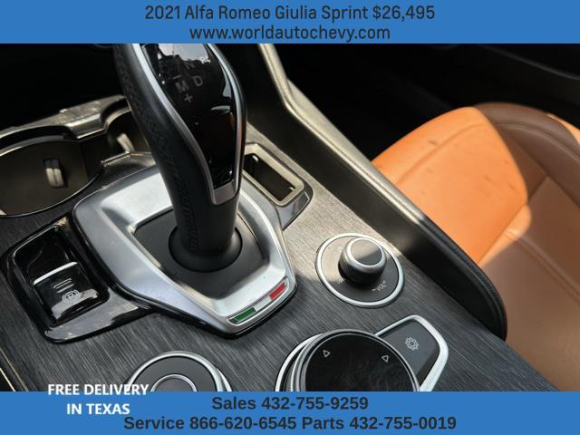 used 2021 Alfa Romeo Giulia car, priced at $26,495