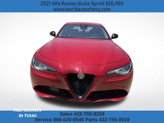 used 2021 Alfa Romeo Giulia car, priced at $26,495