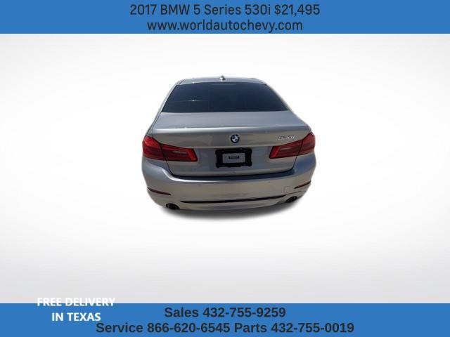 used 2017 BMW 530 car, priced at $21,495