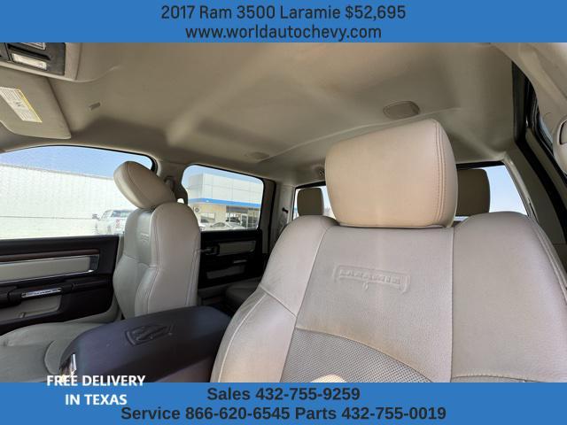 used 2017 Ram 3500 car, priced at $52,695