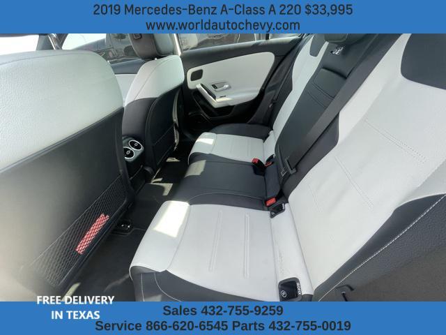 used 2019 Mercedes-Benz A-Class car, priced at $33,995