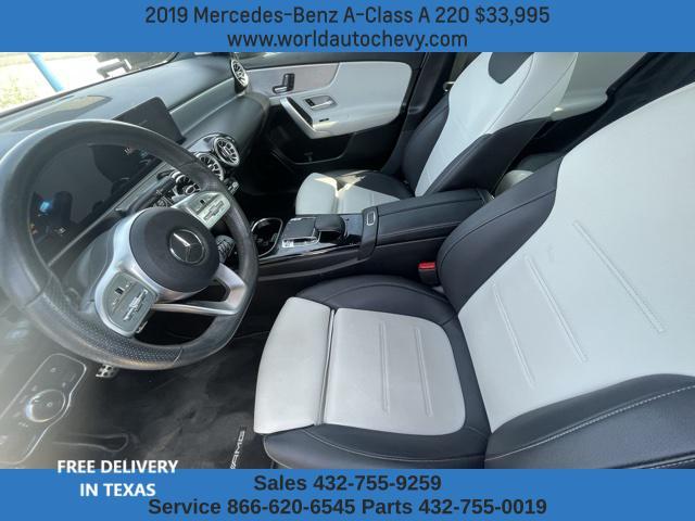 used 2019 Mercedes-Benz A-Class car, priced at $33,995