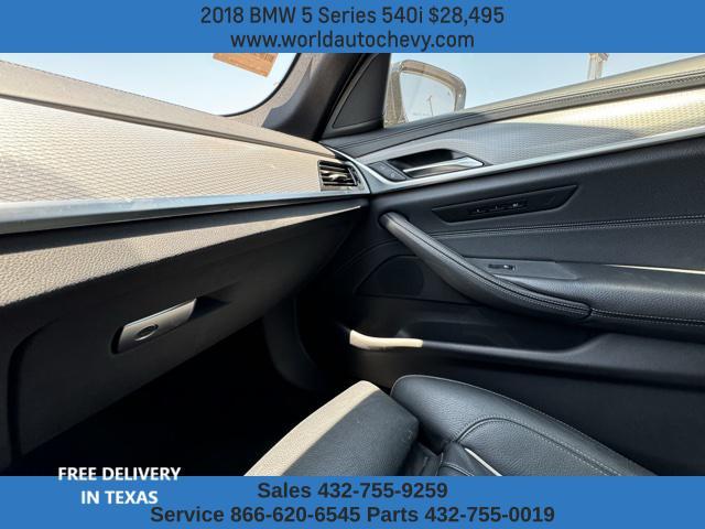 used 2018 BMW 540 car, priced at $28,495