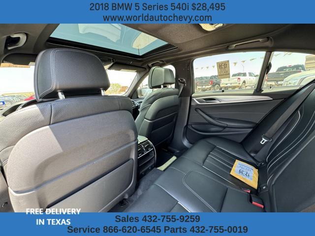 used 2018 BMW 540 car, priced at $28,495