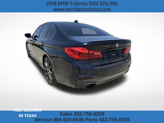 used 2018 BMW 540 car, priced at $28,495