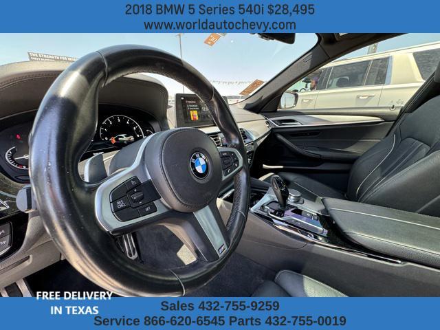 used 2018 BMW 540 car, priced at $28,495