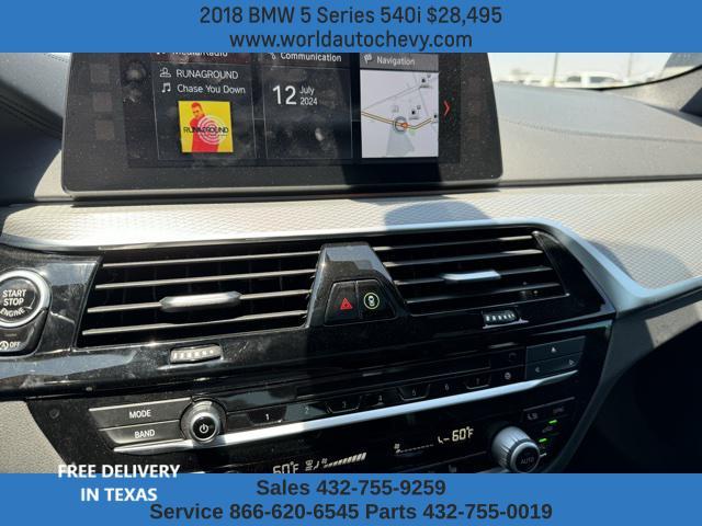 used 2018 BMW 540 car, priced at $28,495