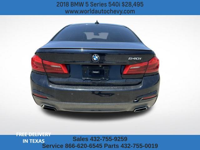 used 2018 BMW 540 car, priced at $28,495