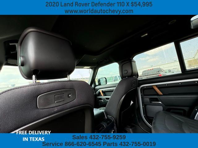 used 2020 Land Rover Defender car, priced at $54,995