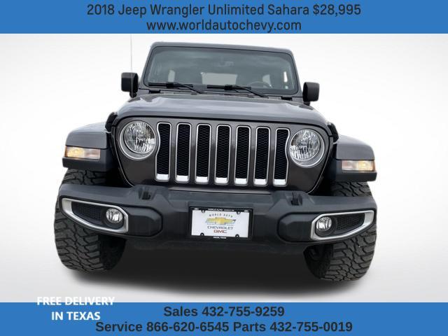 used 2018 Jeep Wrangler Unlimited car, priced at $28,995