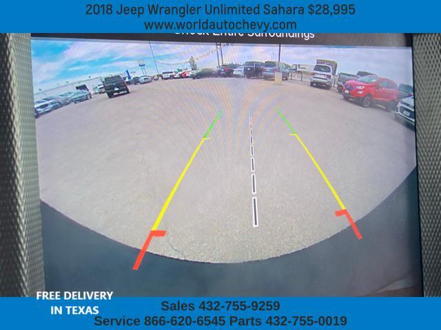 used 2018 Jeep Wrangler Unlimited car, priced at $28,995