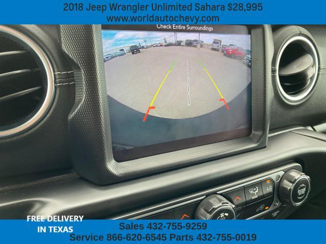 used 2018 Jeep Wrangler Unlimited car, priced at $28,995