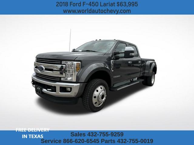 used 2018 Ford F-450 car, priced at $63,995